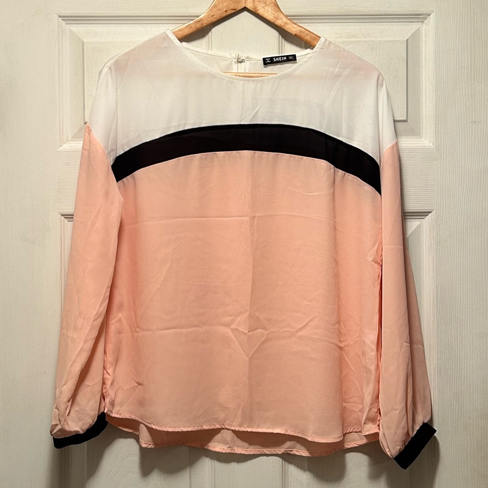 Colorblock Blouse